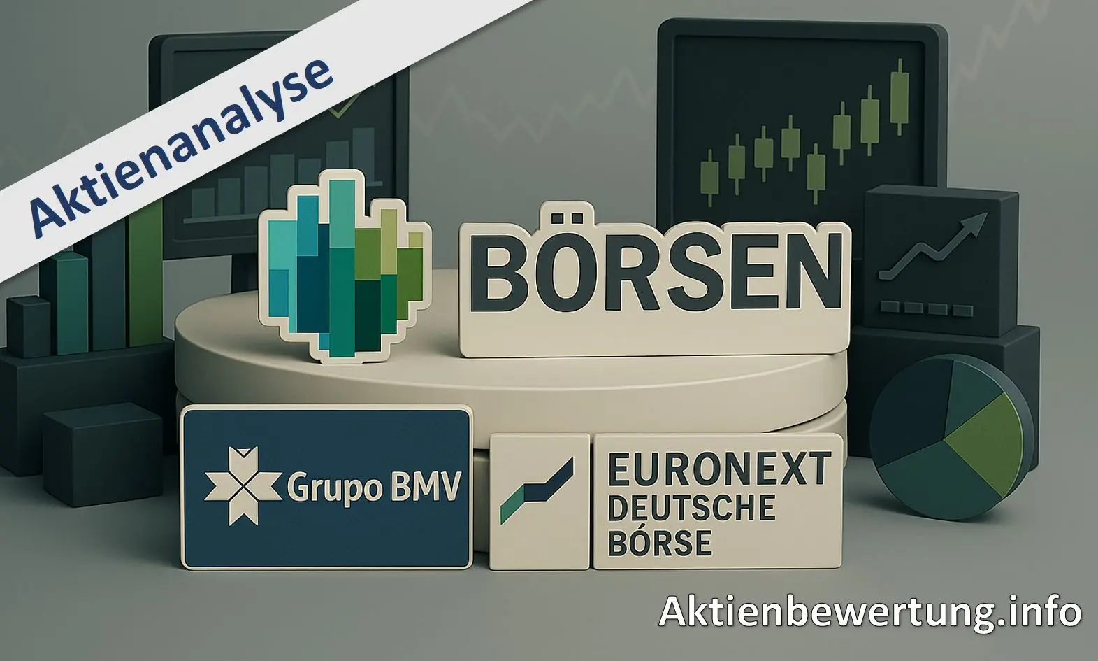 Titelbild zu Youtube-Video Börsenbetreiber Aktien - Lukratives Geschäftsmodell. Bewertung und Qualität