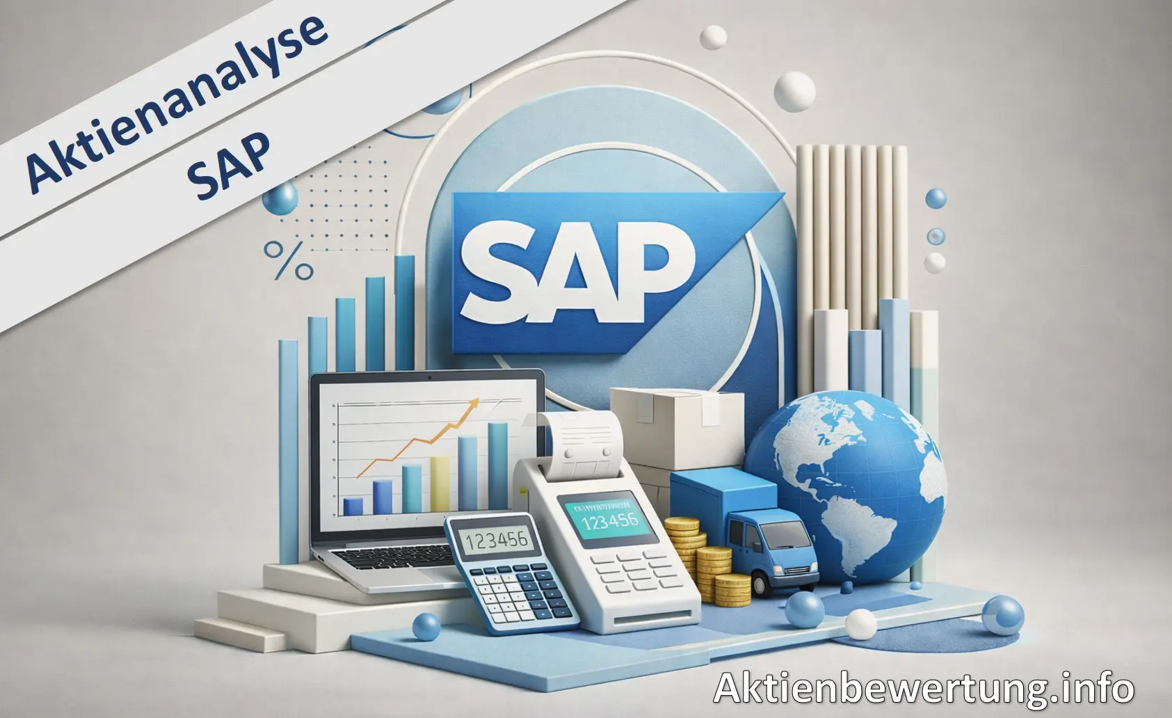 Titelbild zu Youtube-Video SAP Aktie - Bewertung und Qualität. Eine Fundamentalanalyse