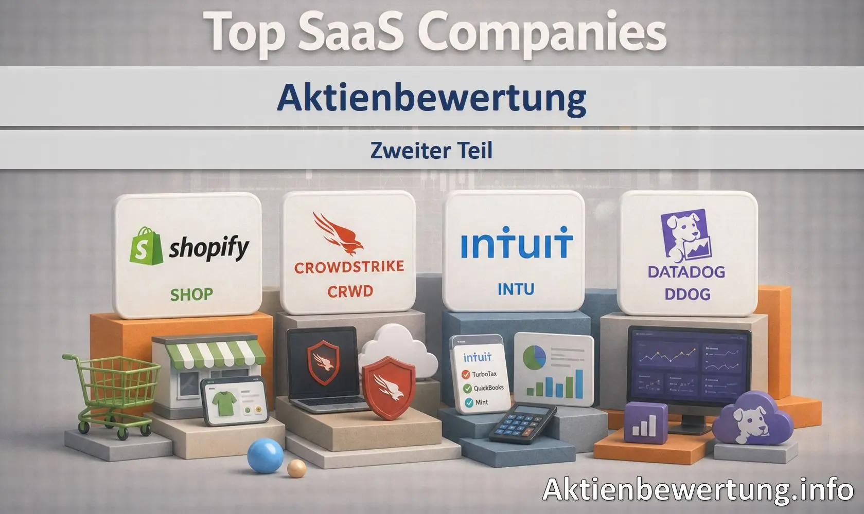 Titelbild zu Youtube-Video Software-Unternehemen im Aktiencheck: Shopify, CrowdStrike, Intuit und Datadog - Bewertung & Qualität