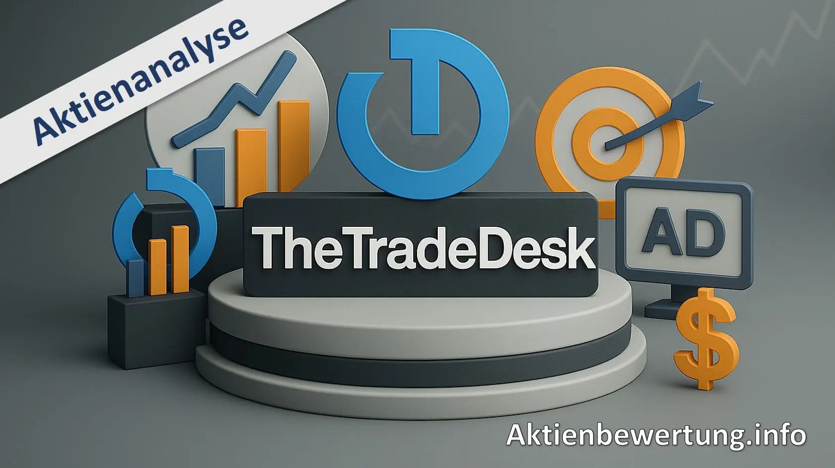 Titelbild zu Youtube-Video The Trade Desk Aktie (TTD) - Bewertung und Qualität. Eine Fundamentalanalyse
